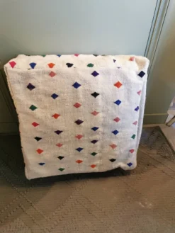 Pouf Kilim Diamonds Morocco