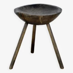 Oak Milkstool, 1900's -Cozy Seats Store 89e4fd01 ce23 43b2 9a32 d420f3cd3a69