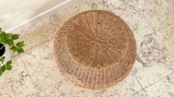 Vintage Rattan Pouf 80s -Cozy Seats Store 8b7c2c54 d021 48cc 8ea4 2fd429a03c57