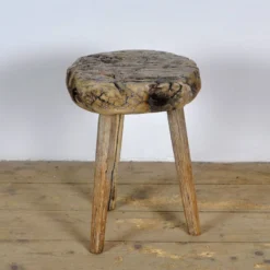 Oak Milkstool, Circa 1870 -Cozy Seats Store 8be7419b 1a2b 414e 978e 0e804c88466d