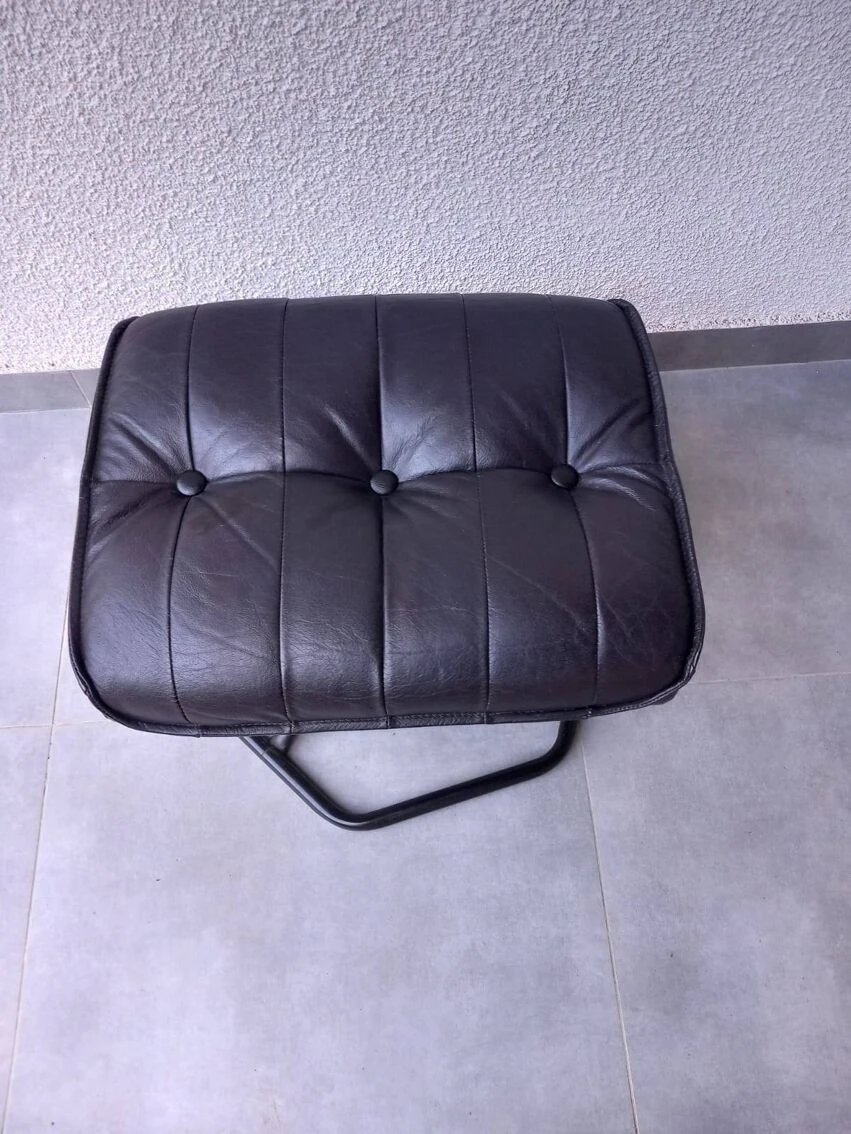 Denmark Pouffe From The 1960s 2 Denmark Pouffe From The 1960s - Image 2