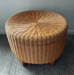 Vintage Wicker Pouf -Cozy Seats Store 8ebded87 2daa 4acd bf06 d0e136c95fc3