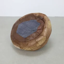 Bean Bag In Patchwork Leather, 1970s -Cozy Seats Store 8f32e15d bb58 4174 ac55 e8632a60d418