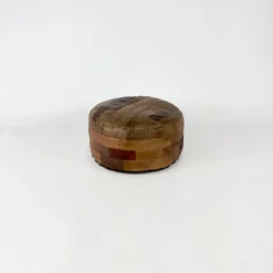 Vintage Leather Patchwork Pouf, 1970 -Cozy Seats Store 8f679f5b c715 47d1 a46b 1621140a8bbe
