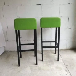 Pair Of Bar Stools In Sky Green -Cozy Seats Store 8fbf331d 4f33 4af2 ba4a 93778032f367