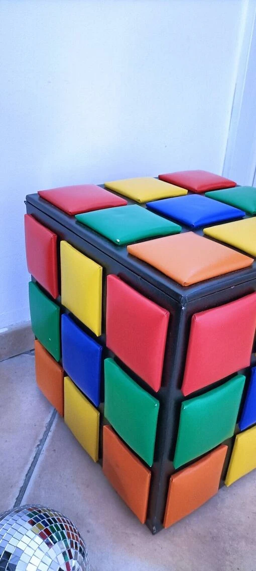 Rubik's Cube Pouf 4 Rubik's Cube Pouf - Image 4