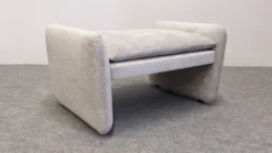 Ottoman Footrest Or Extra Seat By Steiner From The 60s/70s -Cozy Seats Store 914161ac c981 4db1 9a5f 5dd8145480bd