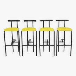 4 X Postmodern Bar Stool, 1980s