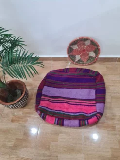 Moroccan Beni Ouarain Pouf 60x60x22cm -Cozy Seats Store 92e60436 9ccf 4330 8a48 26b965ccb400