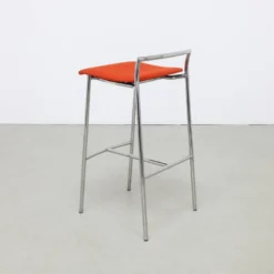 4x Bar Stool In Chrome By Casala, 1990s -Cozy Seats Store 9323f0eb 2688 4c2c a26f 57de5b2dd007