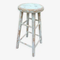 High Stool In Recycled Style Wood -Cozy Seats Store 95b5cad5 9fa4 4ca5 bf9d 7b9e4109ab54