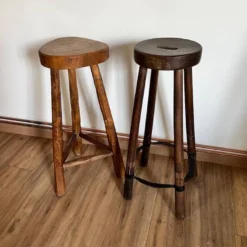 Pair Of Mismatched High Stools -Cozy Seats Store 95e173ca 5062 48ee 905f 161106169251