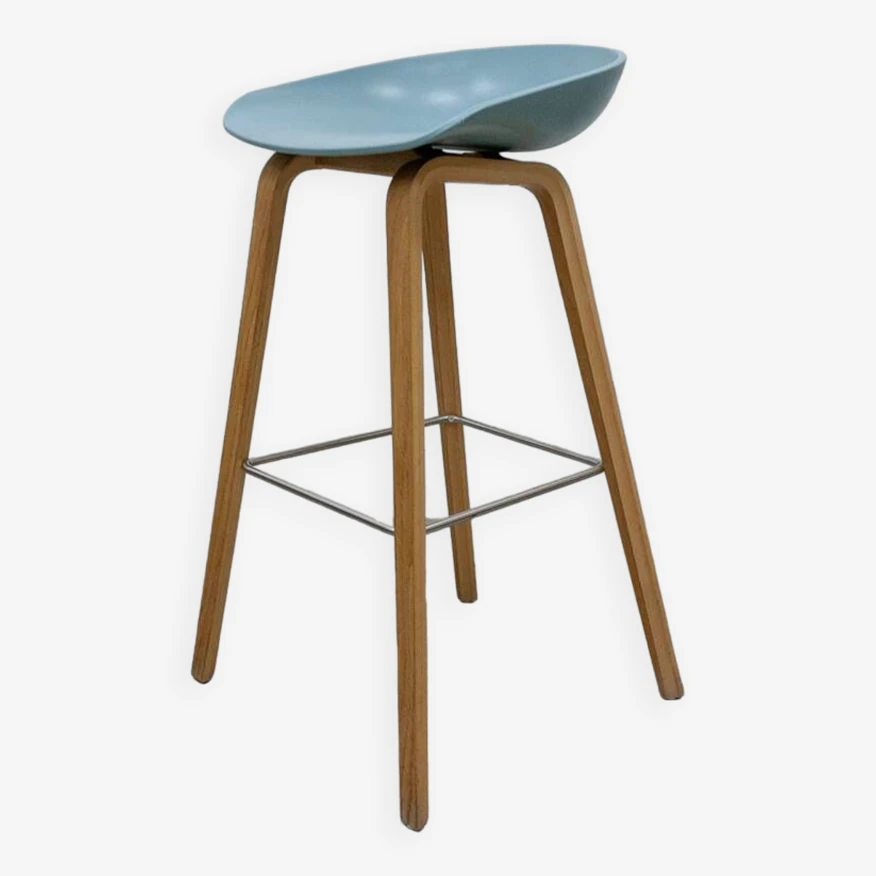 Bar Stool Hay About A Stool Aas32 Turquoise 5 Bar Stool Hay About A Stool Aas32 Turquoise - Image 5