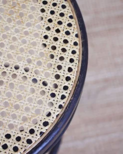 Vintage Wood And Cane Stool -Cozy Seats Store 97425d1f 7d9d 41e6 b134 1c646a04aef2