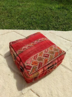 Berber Kilim Style Pouf -Cozy Seats Store 9a1d0dfd d945 4123 82b2 e939cbdd9ded