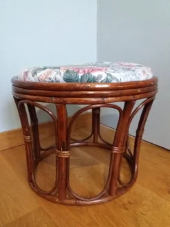 Wicker Pouf With Cushion 33 Wicker Pouf With Cushion -Cozy Seats Store 9bb05784 544e 490a af7b dde7207c8551