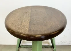 Green Industrial Workshop Stool, 1960s -Cozy Seats Store 9ca03695 1240 4673 afc6 d7d2e5035cc1