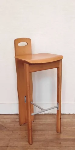 80's Design Solid Wood High Stools -Cozy Seats Store 9f09a5be 70c1 4c66 814f b8ad4436ceaf