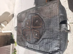 Vintage Leather Pouf -Cozy Seats Store 9f11104b 340e 4dbd 8ef1 d4b6ec6e225b