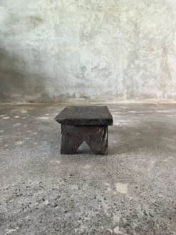 Small Stool, Side Stool In Old Teak, Footrest -Cozy Seats Store 9f73d1ac 5a58 450a b1a8 34400f534d4b