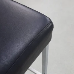 3x Bar Stool In Chrome And Leather, 1980s -Cozy Seats Store 9f9e56a9 c544 4b7e 844c a6ba3a245806