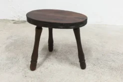 Low Brutalist Solid Wood Stool 1950 -Cozy Seats Store a053944a cf01 46a0 ac7f 55da3d324317