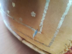 Vintage Moroccan Leather Pouf -Cozy Seats Store a05399cc 8ff3 488c a6e5 82b54c92a70b