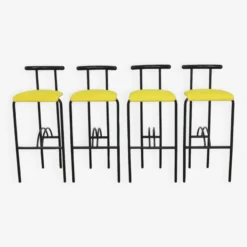 4 X Postmodern Bar Stool, 1980s -Cozy Seats Store a1b895d8 ae9f 4766 b62c 62b5305049fe