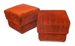 Pair Of Velvet Ottomans 12 Pair Of Velvet Ottomans -Cozy Seats Store a298c9e1 fd05 4d8b a9be dcceb107e03a