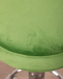 Set Of 3 Vintage 70's Stools In Green Metal Italian Design -Cozy Seats Store a3b4f9ff 0783 47d0 991a 36755e076627