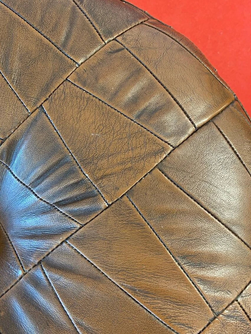 De Sede Leather Storage Pouf 6 De Sede Leather Storage Pouf - Image 6