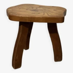 Brutalist Solid Wood Stool -Cozy Seats Store a923ed53 2d57 41e1 9523 3742d042a1f3