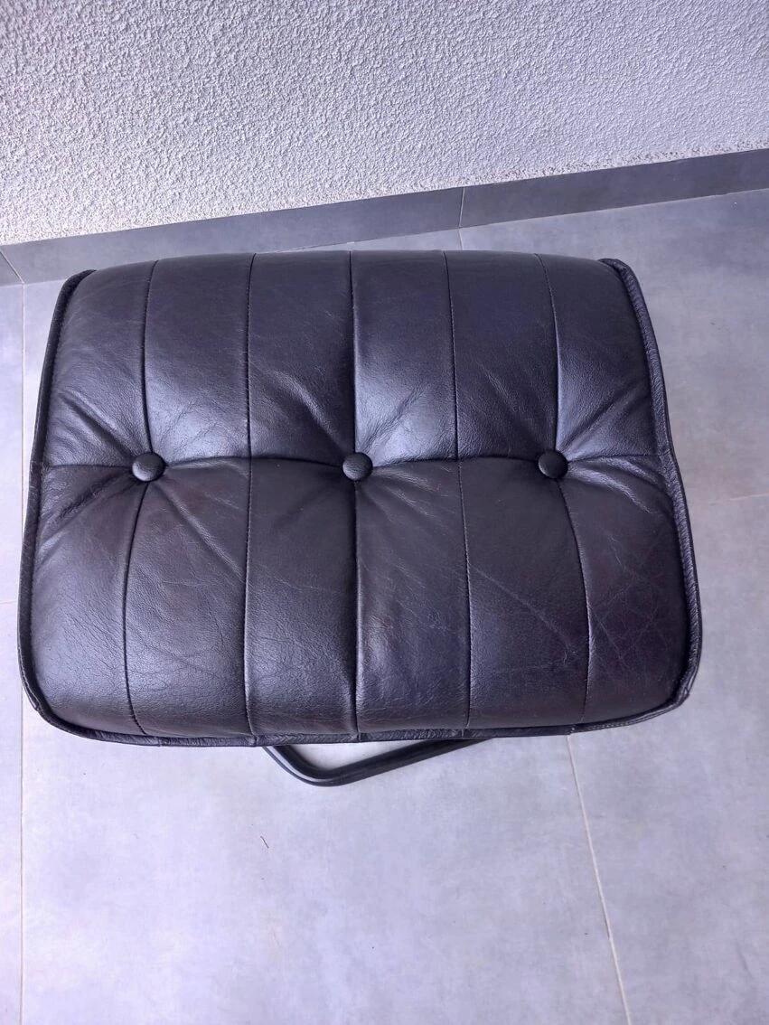 Denmark Pouffe From The 1960s 6 Denmark Pouffe From The 1960s - Image 6