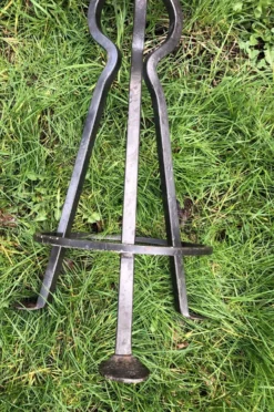 Vintage Leather And Wrought Iron Bar Stools -Cozy Seats Store af437f58 a48d 4414 8431 ca4ded0f11f0