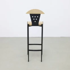 8x Unique Postmodern Bar Stool, One-off, 1990s -Cozy Seats Store b20e7426 42ef 4f05 b495 30b381f57da7