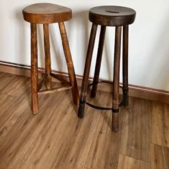 Pair Of Mismatched High Stools -Cozy Seats Store b357fc04 ae47 432f 927d 8bb33c1d75ff