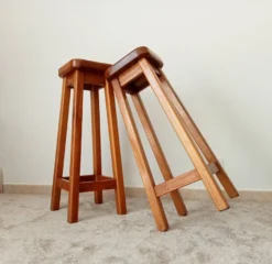 High Stool In Solid Oak From The 70s 15 High Stool In Solid Oak From The 70s -Cozy Seats Store b3d4da49 5345 481d 9f67 b2ac9fad086c