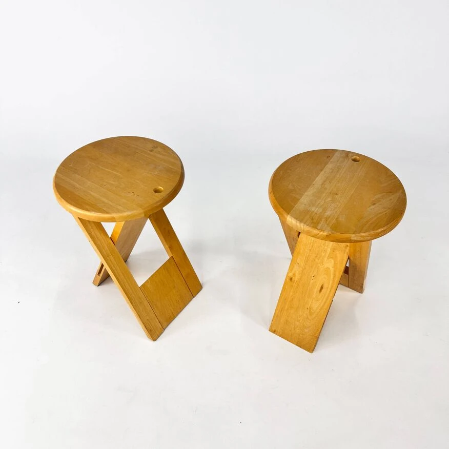 Set Of 2 'Suzy' Stools Bij Adrian Reed For Princes Design Works, 1980s 1 Set Of 2 'Suzy' Stools Bij Adrian Reed For Princes Design Works, 1980s