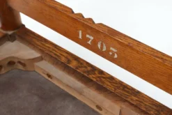 Art Deco Wooden Stool With Leather Top, Belgium Ca. 1920 -Cozy Seats Store b6bc9197 e3ac 4db5 a003 a2114569a162