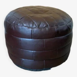 Sede Leather Pouf -Cozy Seats Store b756c4c4 4f1f 4f6e af41 31beb96ad98b