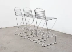 Till Behrens Set Of 3 Bar Stools For Schublach Germany 1980s -Cozy Seats Store b958d518 ef6c 4733 8829 173c074e7e8b