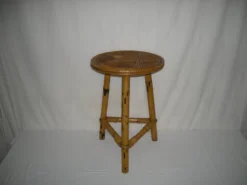 Bamboo Tripod Stool From The 1950s -Cozy Seats Store bb7f8feb 11e7 49df aa80 a76dcd08f8cd