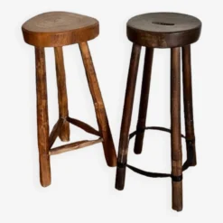 Pair Of Mismatched High Stools -Cozy Seats Store be2ee7d9 8634 45f7 9dd6 22c8165b8a82