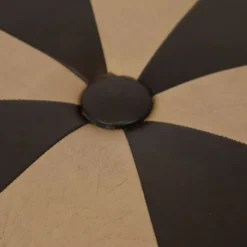 Round Vintage Pouf Two-tone Brown Skai Leather Patchwork Sixties -Cozy Seats Store c4dc6eb3 1c35 4804 9f9c f24c412a677c