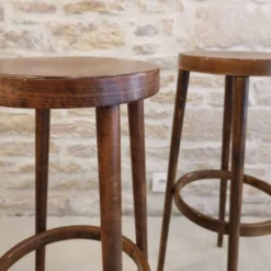 Pair Of Baumann Wooden High Stools -Cozy Seats Store c537d0a4 1c6a 469c 9f08 3444a29e13ca