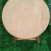 Small Adjustable Solid Wood Stool
