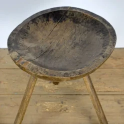 Oak Milkstool, 1900's -Cozy Seats Store c7df37c0 0fad 435d b7a3 b47af969b728