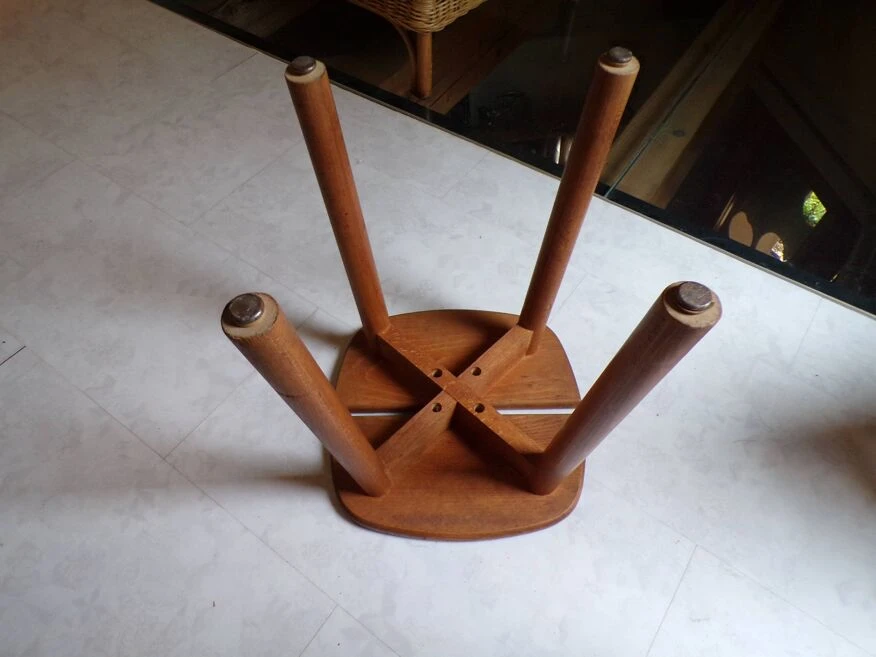 Stools Attributed To Pierre Gautier-Delaye 6 Stools Attributed To Pierre Gautier-Delaye - Image 6