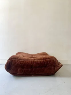 Ligne Roset Velvet Pouf, TOGO Model 1st Edition 1970