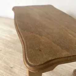 Low Wooden Stool